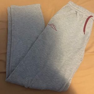 Grey Kappa track pants!